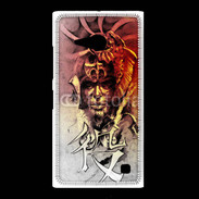 Coque Nokia Lumia 735 Visage de guerrier en dessin 60