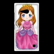 Coque Nokia Lumia 735 Cute cartoon illustration of a queen