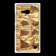 Coque Nokia Lumia 735 Peinture Papyrus Egypte