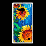 Coque Nokia Lumia 735 Peinture de tournesol