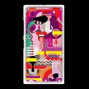 Coque Nokia Lumia 735 Art abstrait 502