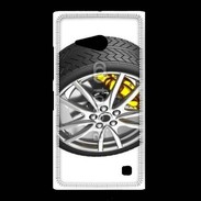 Coque Nokia Lumia 735 Pneu complet étrier jaune