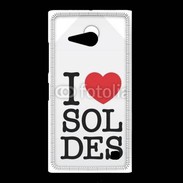 Coque Nokia Lumia 735 J'aime les soldes