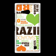 Coque Nokia Lumia 735 I love Brésil