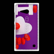Coque Nokia Lumia 735 I love Macarons