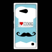 Coque Nokia Lumia 735 I love Cooking 500