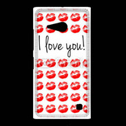 Coque Nokia Lumia 735 I love you 250