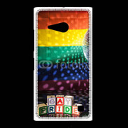 Coque Nokia Lumia 735 Gay Pride 2