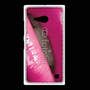 Coque Nokia Lumia 735 Lèvres roses