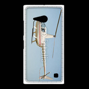 Coque Nokia Lumia 735 Hélicoptère R44 blanc