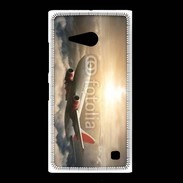 Coque Nokia Lumia 735 Avion de ligne au dessus des nuages 75