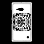 Coque Nokia Lumia 735 Tatouage Maori 5