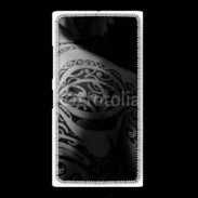 Coque Nokia Lumia 735 Tatouage Tribal 6