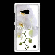 Coque Nokia Lumia 735 Orchidée blanche