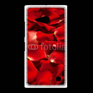 Coque Nokia Lumia 735 Fond pétales de roses