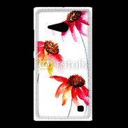 Coque Nokia Lumia 735 Belles fleurs en peinture