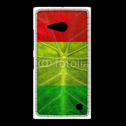 Coque Nokia Lumia 735 Feuille rasta