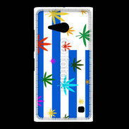 Coque Nokia Lumia 735 Drapeau Uruguay cannabis