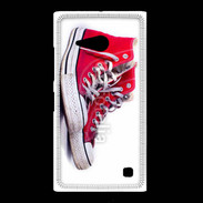 Coque Nokia Lumia 735 Chaussure Converse rouge