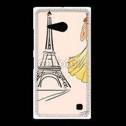 Coque Nokia Lumia 735 Paris Vintage 1000