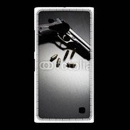 Coque Nokia Lumia 735 Pistolet et munitions