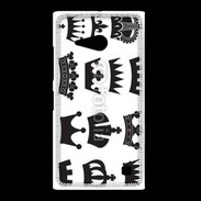 Coque Nokia Lumia 735 Collection de couronnes de Roi