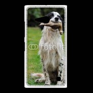 Coque Nokia Lumia 735 setter anglais avec bécasse