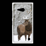 Coque Nokia Lumia 735 Cerf en hiver 55