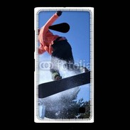 Coque Nokia Lumia 735 Saut en Snowboard