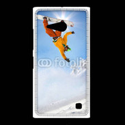 Coque Nokia Lumia 735 Saut de snowboarder