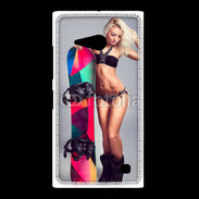 Coque Nokia Lumia 735 Snowboard Sexy
