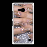 Coque Nokia Lumia 735 Manucure des ongles et décoration