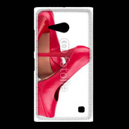 Coque Nokia Lumia 735 Escarpins plateformes rouges