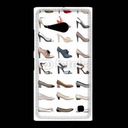 Coque Nokia Lumia 735 Fond chaussures