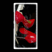 Coque Nokia Lumia 735 Escarpins rouges sur piano