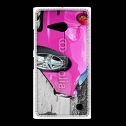 Coque Nokia Lumia 735 Voiture de sport rose italienne