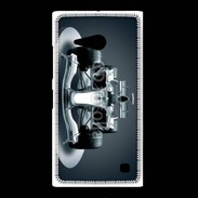Coque Nokia Lumia 735 Formule 1 en noir et blanc 50