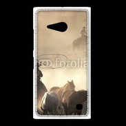 Coque Nokia Lumia 735 Cowboys et chevaux