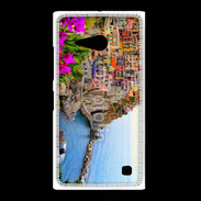 Coque Nokia Lumia 735 Cote italienne fleurie