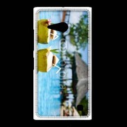 Coque Nokia Lumia 735 Pina colada au bord de la piscine