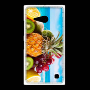 Coque Nokia Lumia 735 Fruits frais sur la plage