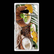 Coque Nokia Lumia 735 Pinacolada dans une noix de coco