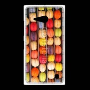 Coque Nokia Lumia 735 Étalage macarons
