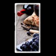 Coque Nokia Lumia 735 Pain et vin rouge