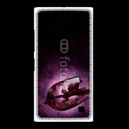 Coque Nokia Lumia 735 Vin rouge 5