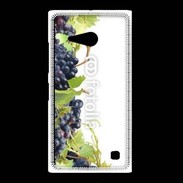 Coque Nokia Lumia 735 Fond raisin