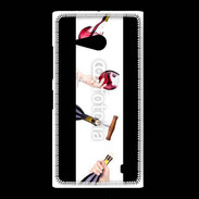 Coque Nokia Lumia 735 Vin rouge !!
