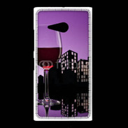 Coque Nokia Lumia 735 Verre de vin rouge