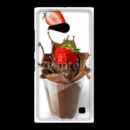 Coque Nokia Lumia 735 Fraise et chocolat