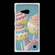 Coque Nokia Lumia 735 Cupcake sucette
